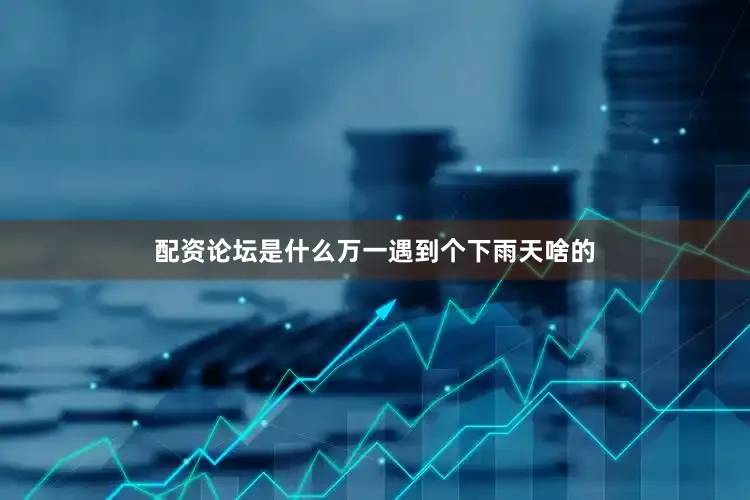 配资论坛是什么万一遇到个下雨天啥的