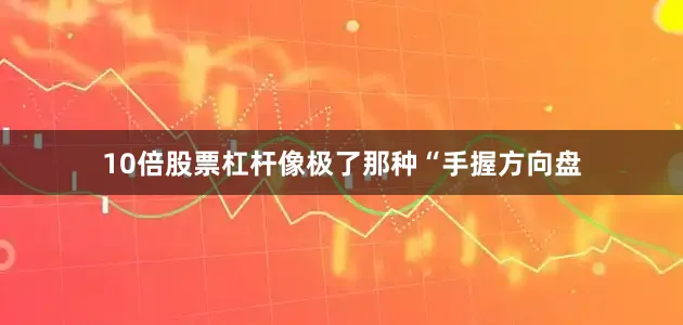 10倍股票杠杆像极了那种“手握方向盘