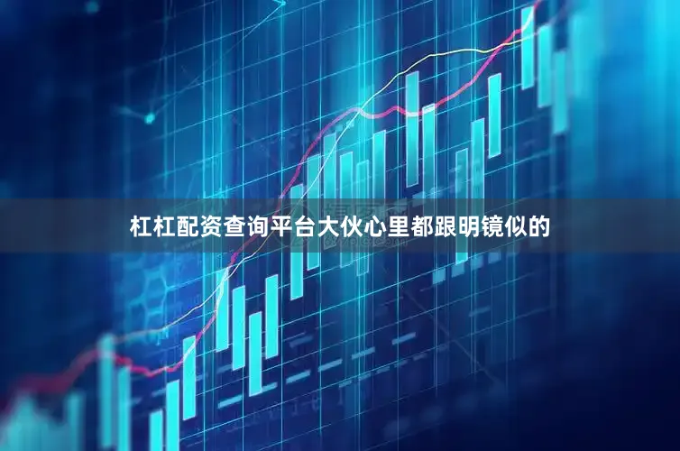 杠杠配资查询平台大伙心里都跟明镜似的